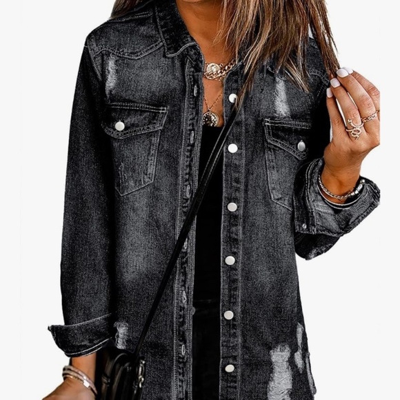 Dokotoo Jackets & Blazers - Dokotoo Casual Jean Jacket